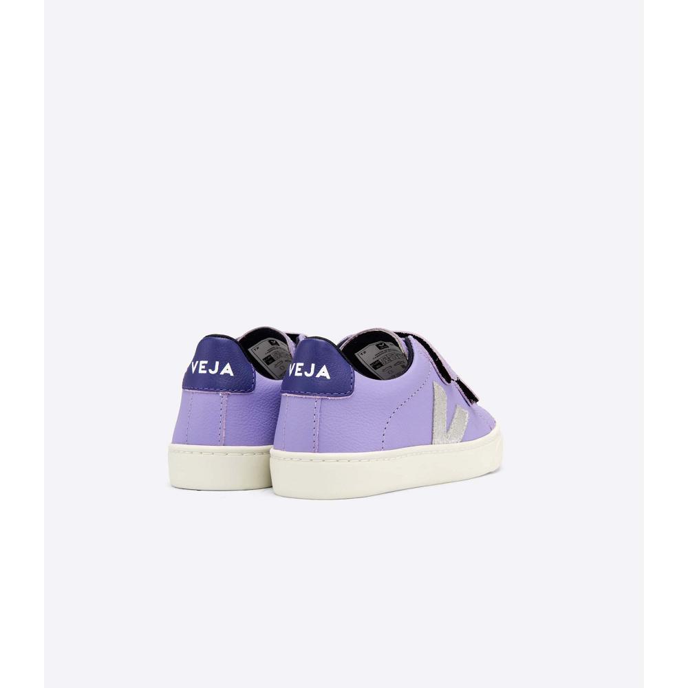 Purple Kids' Veja ESPLAR CHROMEFREE Sneakers | AU 830GSO